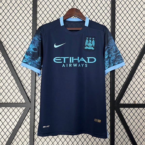 Tailandia Camiseta Manchester City Segunda Retro 2015 2016